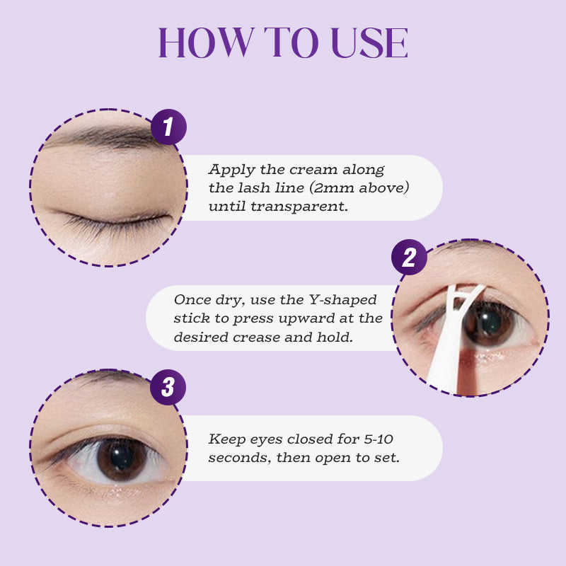 šLast Day Buy 1 Get 1 Freeā³Long Lasting & Invisible Double Eyelid Styling Cream