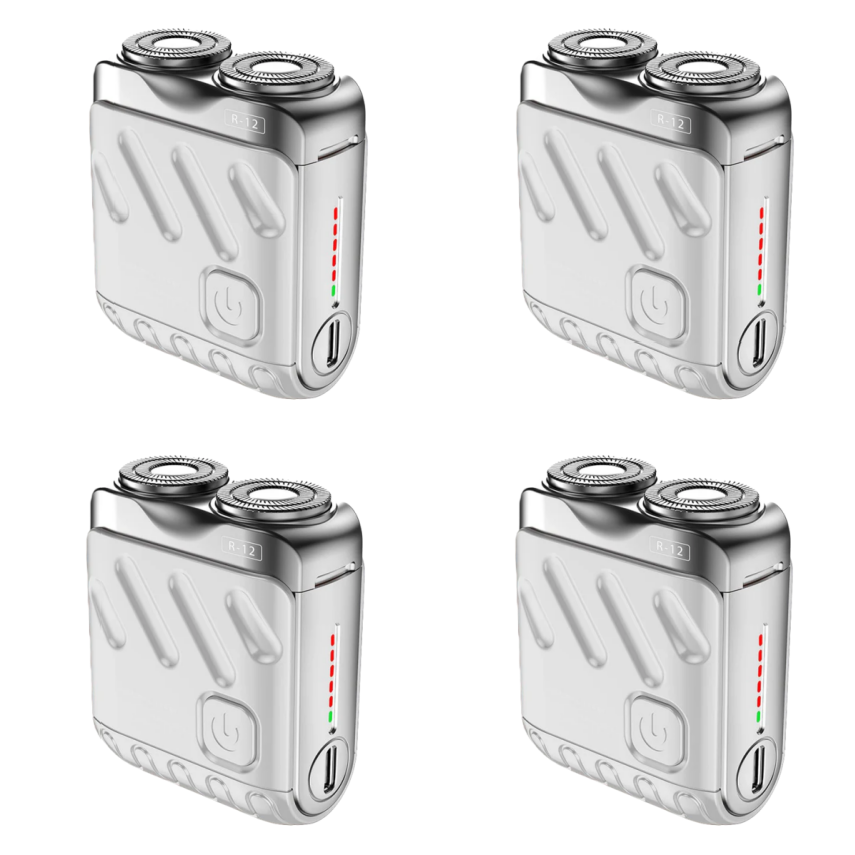 🔥Portable Rotary Dual Ring Electric Shaver🚀