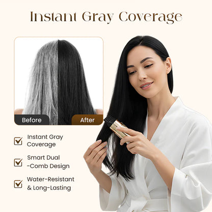🔥Flash Sale💖2-in-1 Convenient Hair Dye Comb For Gray Hair