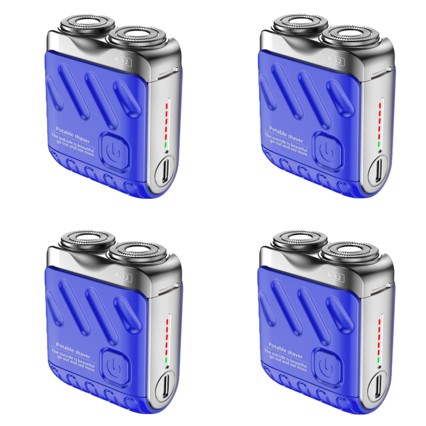🔥Portable Rotary Dual Ring Electric Shaver🚀