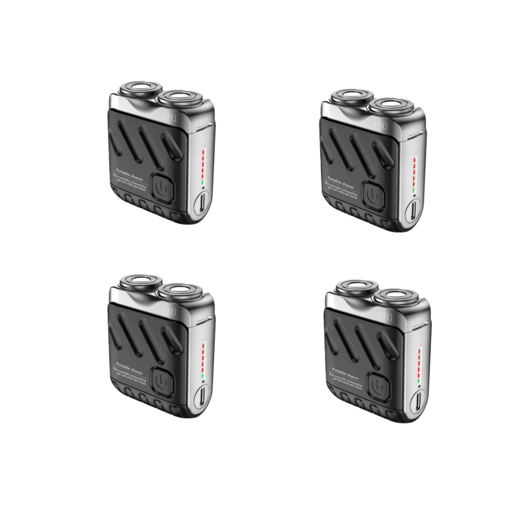 🔥Portable Rotary Dual Ring Electric Shaver🚀