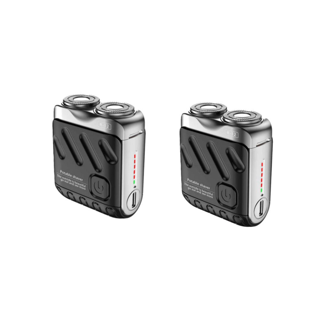 🔥Portable Rotary Dual Ring Electric Shaver🚀