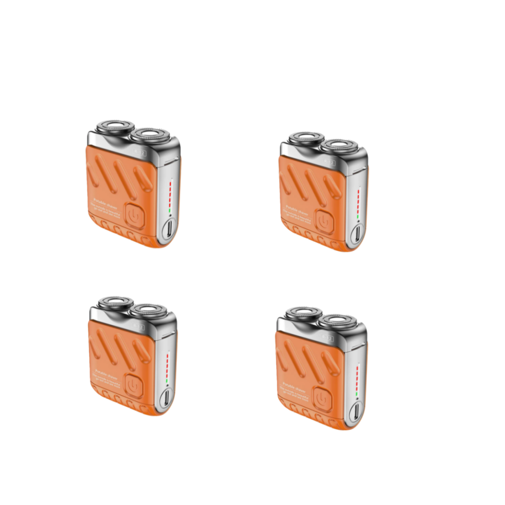 🔥Portable Rotary Dual Ring Electric Shaver🚀