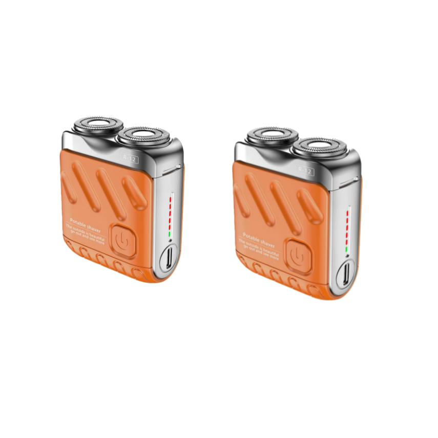 🔥Portable Rotary Dual Ring Electric Shaver🚀