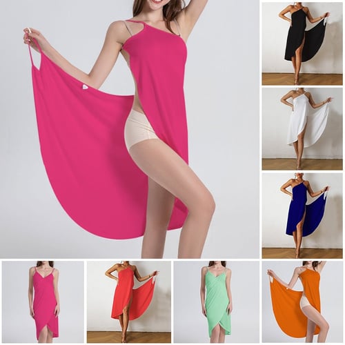 🔥Promotion 49% OFF😲-🌊Kjole med strandomslag for kvinner Cover-up