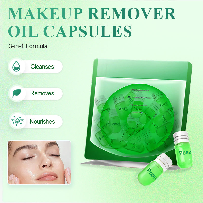 Deep-Cleansing Makeup Remover Oil Capsules