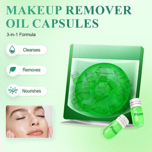 Deep-Cleansing Makeup Remover Oil Capsules