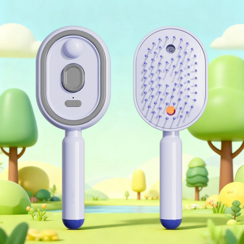 📢📢60% OFF!! ⏰✨Electric Spray & Massage Hair Brush💞Deep massage that reaches right down to the roots to enhance absorption