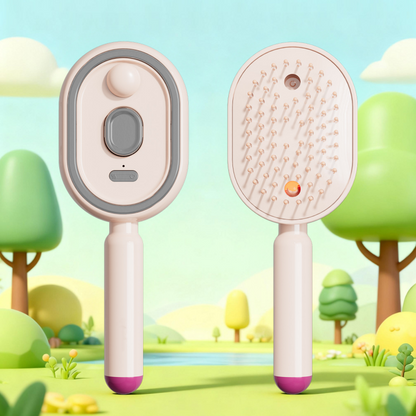 📢📢60% OFF!! ⏰✨Electric Spray & Massage Hair Brush💞Deep massage that reaches right down to the roots to enhance absorption