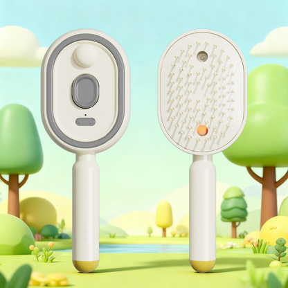📢📢60% OFF!! ⏰✨Electric Spray & Massage Hair Brush💞Deep massage that reaches right down to the roots to enhance absorption