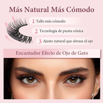 Waterproof & Reusable Self-Adhesive Eyelashes