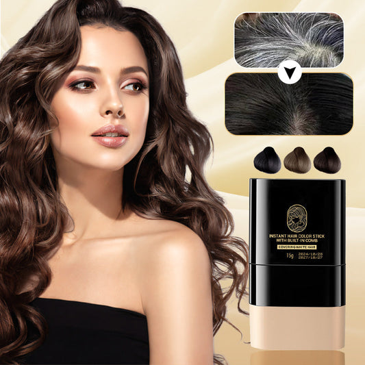 🔥Flash Sale💖Instant Hair Color Stick with Built-In Comb