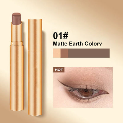 🔥  50% OFF 🔥 ✨  3 Colors in 1 Eyeshadow Bar One Touch, Perfect Makeup 💄😍