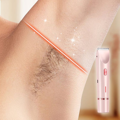 IPX7 Waterproof Dual-head Shaver for Women