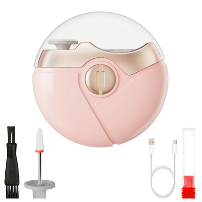 USB Rechargeable Electric Nail Trimmer & File