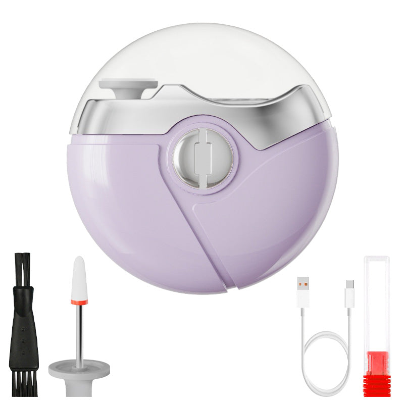 USB Rechargeable Electric Nail Trimmer & File