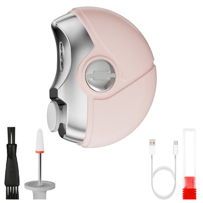 USB Rechargeable Electric Nail Trimmer & File