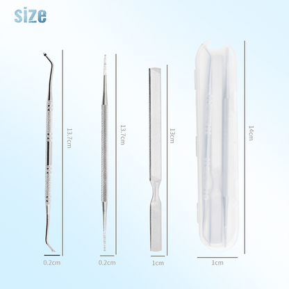 Professional nail care🛡️Stainless Steel Manicure & Pedicure Tool Set