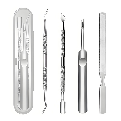 Professional nail care🛡️Stainless Steel Manicure & Pedicure Tool Set