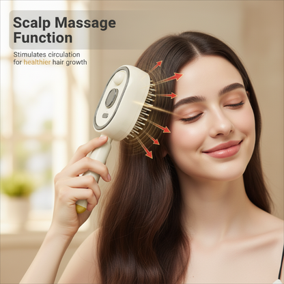 📢📢60% OFF!! ⏰✨Electric Spray & Massage Hair Brush💞Deep massage that reaches right down to the roots to enhance absorption