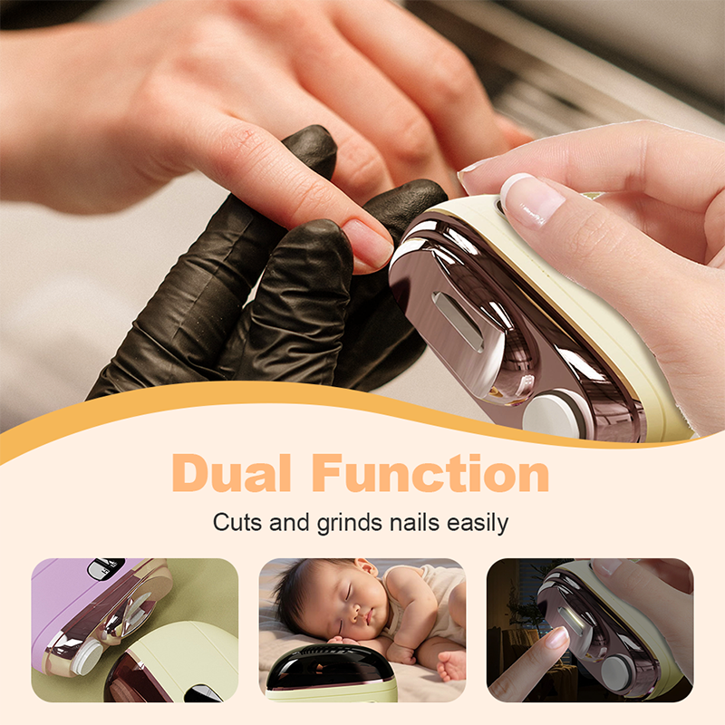 🌟50% off this summer⚡2-in-1 Electric Nail Clippers with File Function