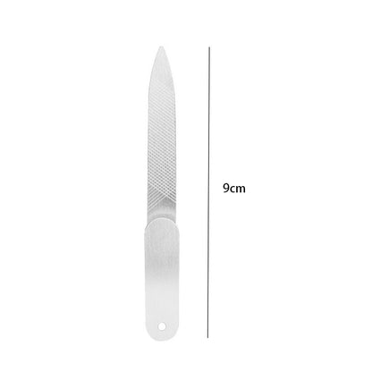 Stainless Steel Nail File with Pointed Tip