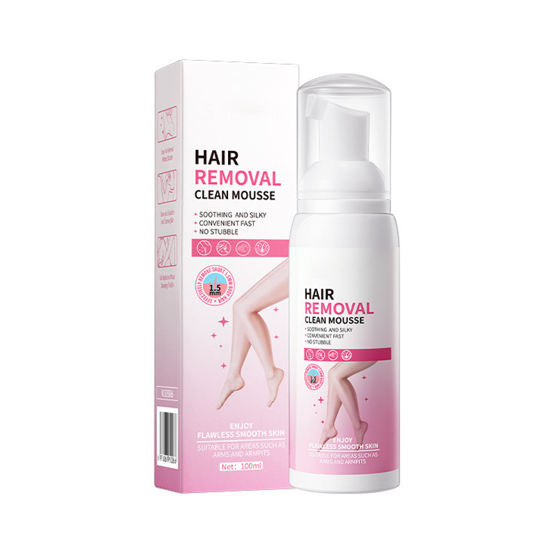 🧴✨ Silk-Effect Hair Removal Mousse – Skin as Smooth as Silk, No Irritation, and Professional Results at Home 🛁💖